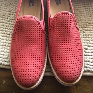 Samuel Hubbard coral slip on shoes